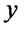 Mathematical equation